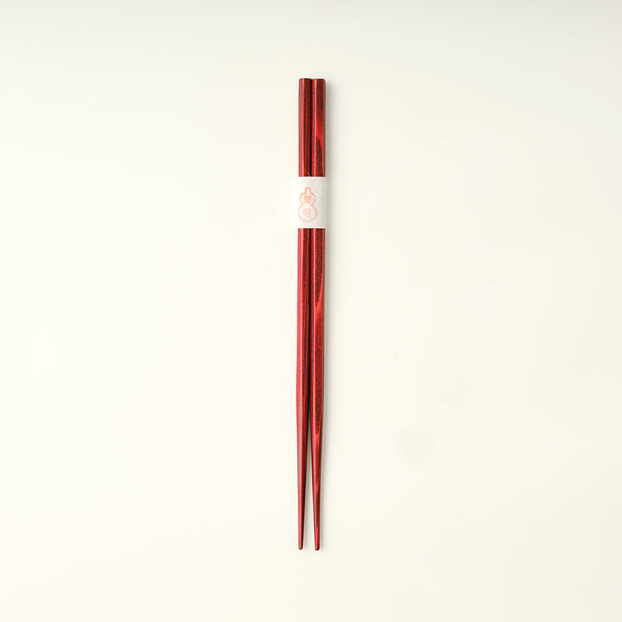 源平｜六角箸｜hexagonal chopsticks｜red