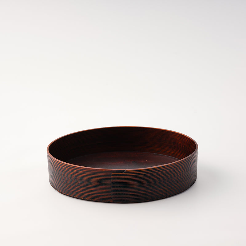 源平｜オーバルトレイ｜oval tray｜brown