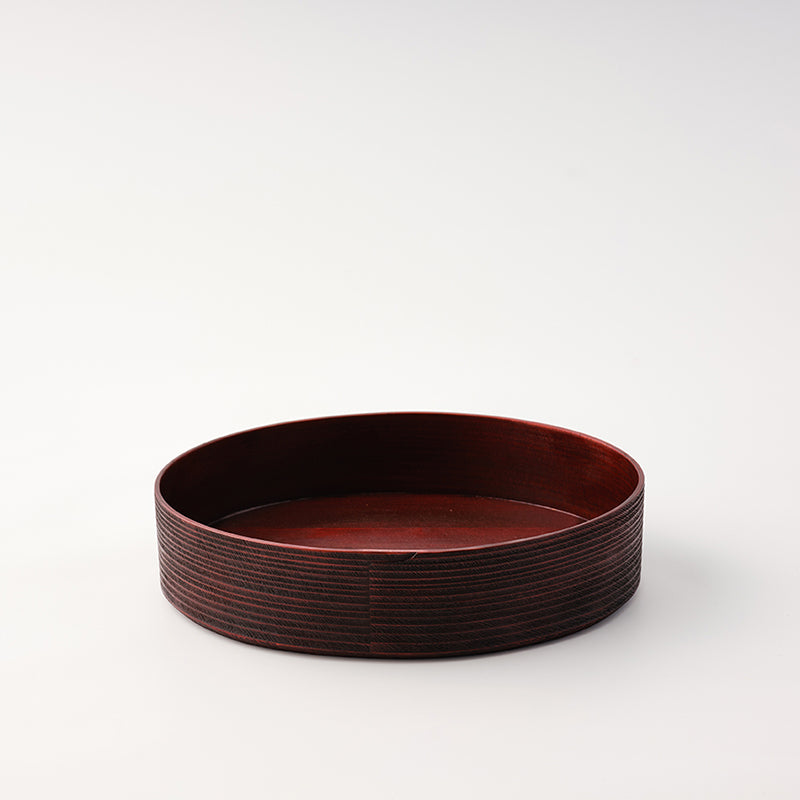 源平｜オーバルトレイ｜oval tray｜red